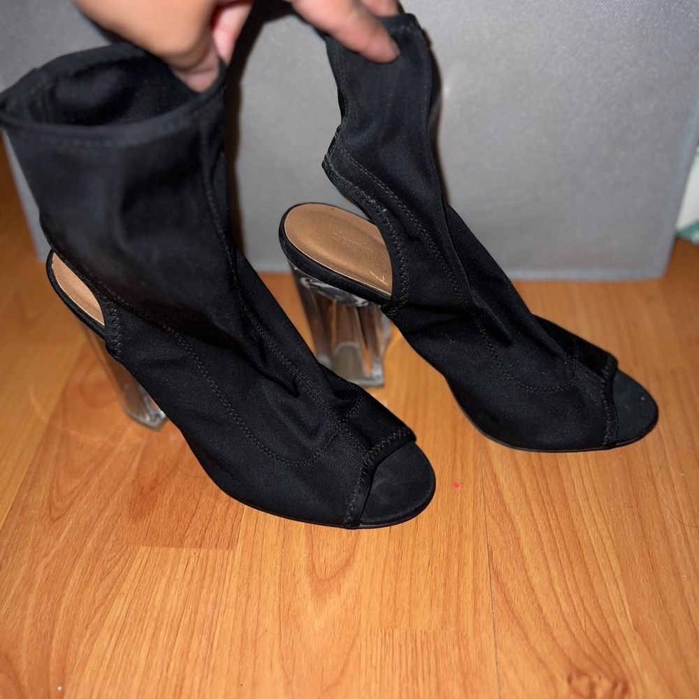 Vintage Charlotte Russe clear heels